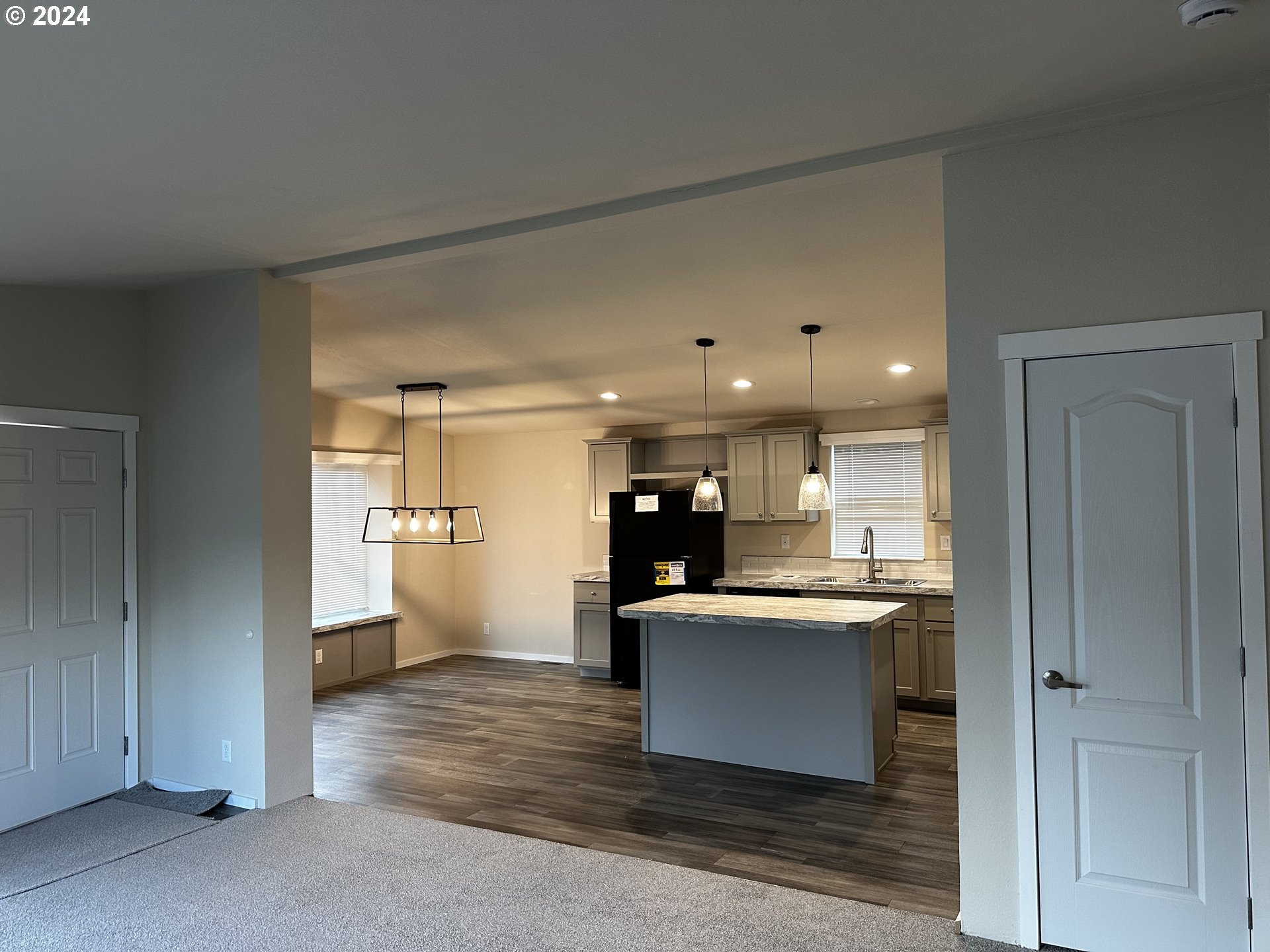 644 Main Street Yoncalla, OR 97499 - Photo 7 of 29 a view of kitchen and kitchen island