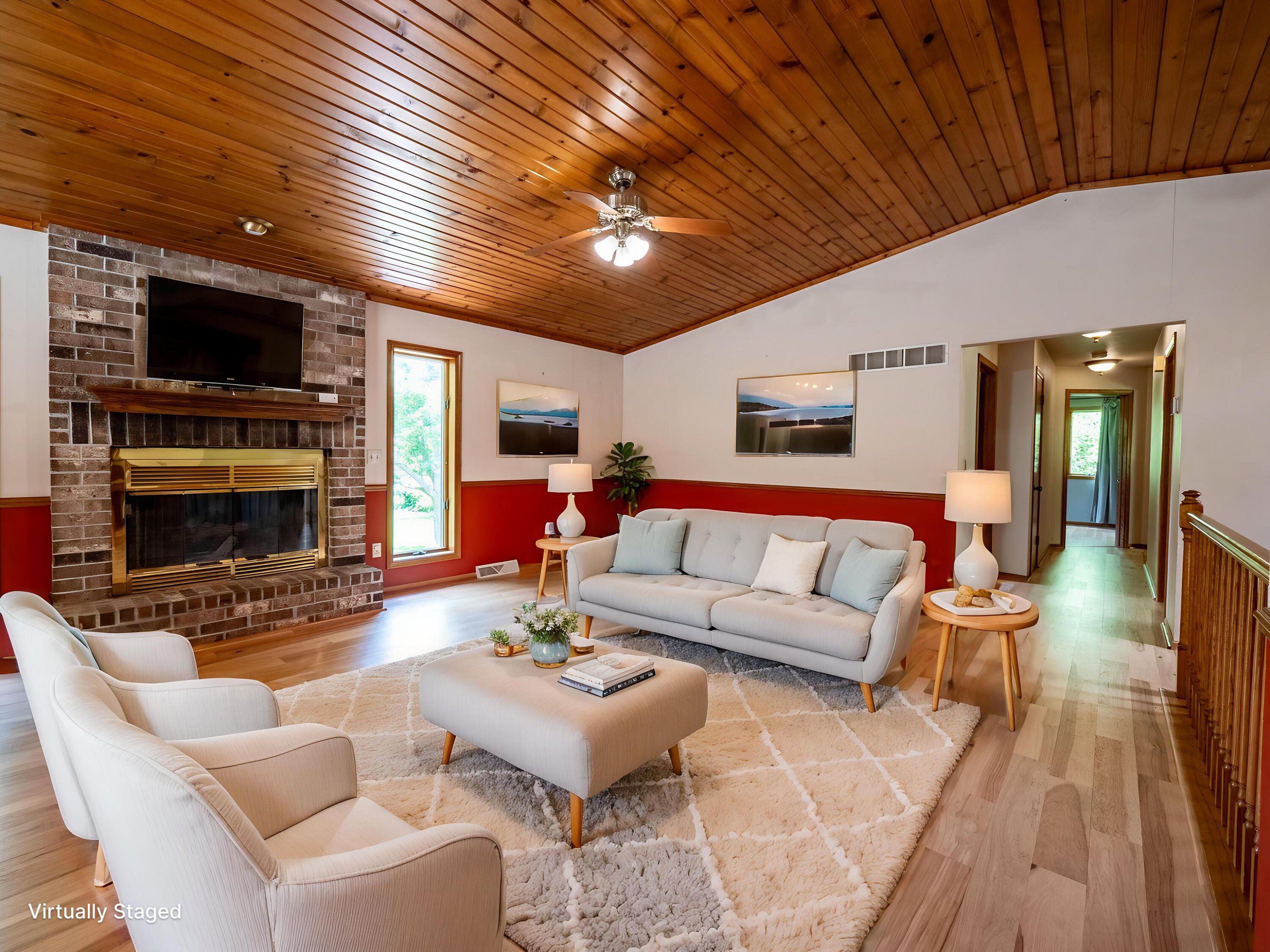 N6185 Country View Lane Concord, WI 53178 - Photo 10 of 28 Living Room Staged