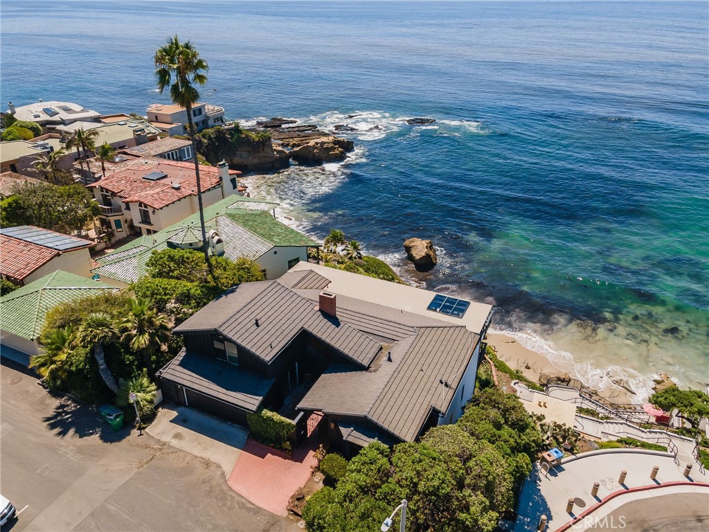 1811 Ocean Way Laguna Beach, CA 92651 - Photo 28 of 28 an aerial view of a house with a garden