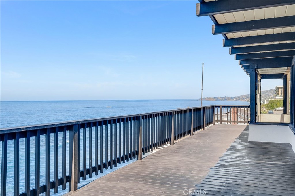 1811 Ocean Way Laguna Beach, CA 92651 - Photo 8 of 28 Spacious primary level deck with beautiful coastline views.