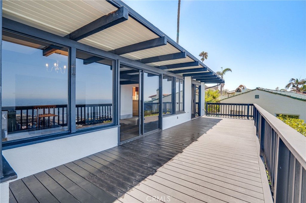 1811 Ocean Way Laguna Beach, CA 92651 - Photo 9 of 28 a view of balcony and wooden floor