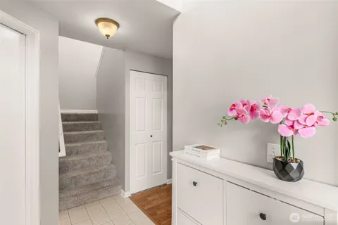 a bathroom with a sink a vanity and a mirror