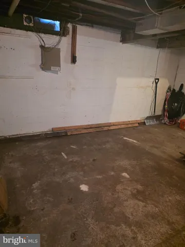 a view of a room with racks