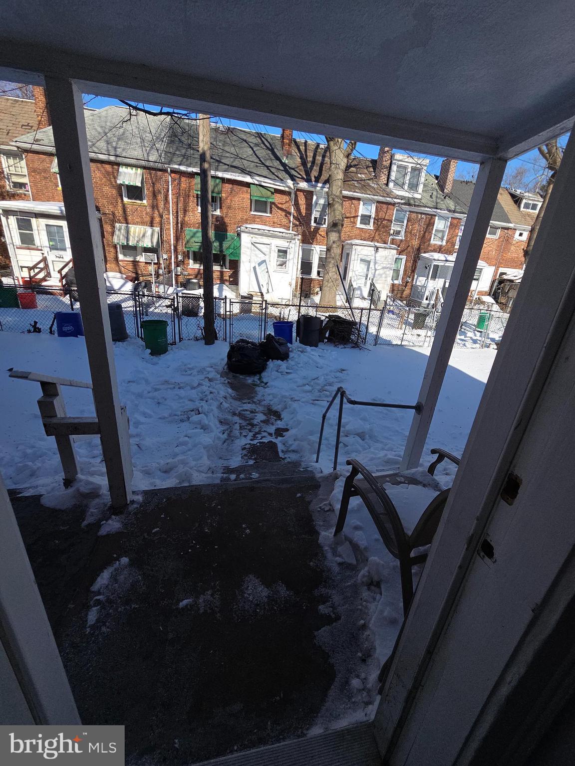 1085 Niagara Road Camden, NJ 08104 - Photo 5 of 40 BACK YARD VIEW FROM KITCHEN DOOR