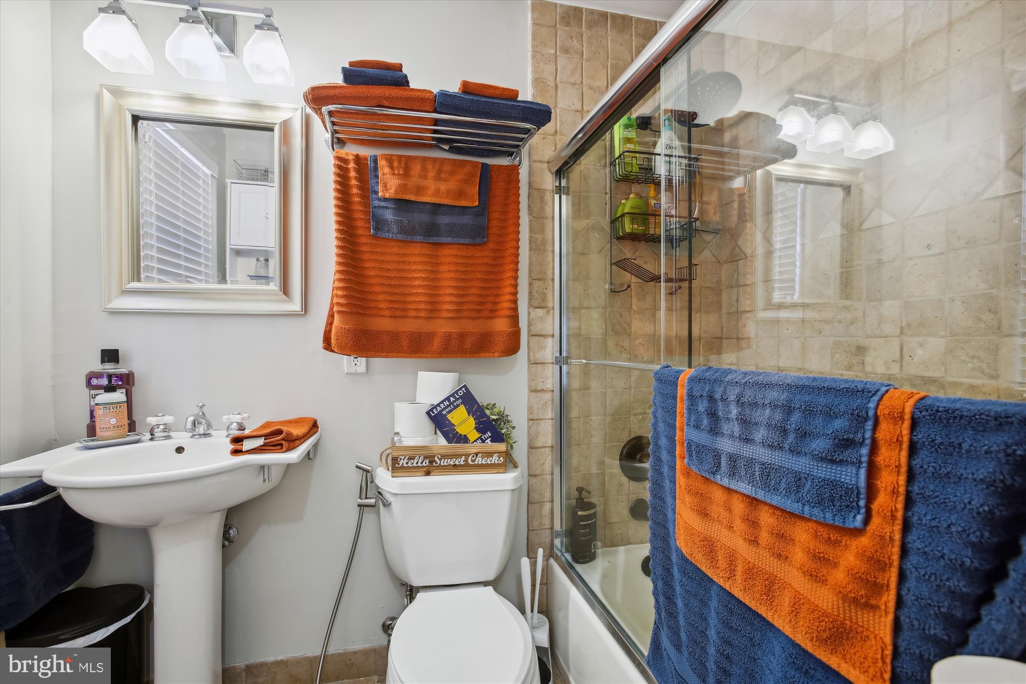 763 10th Street Southeast Washington, DC 20003 - Photo 16 of 20 a bathroom with a sink and a mirror