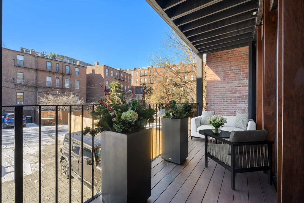 144 Worcester Street, Unit 2 Boston, MA 02118 - Photo 28 of 33 a view of balcony with furniture