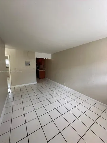 a view of empty room