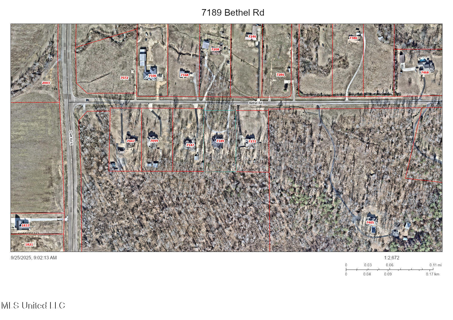 7189 Bethel Road Olive Branch, MS 38654 - Photo 44 of 44 Bethel Rd 7189 map