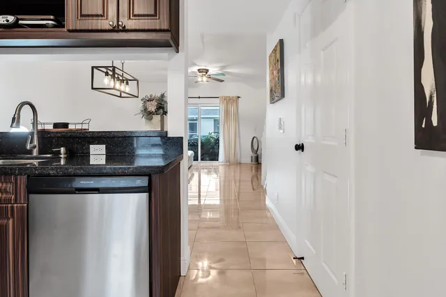 a room with furniture and natural light