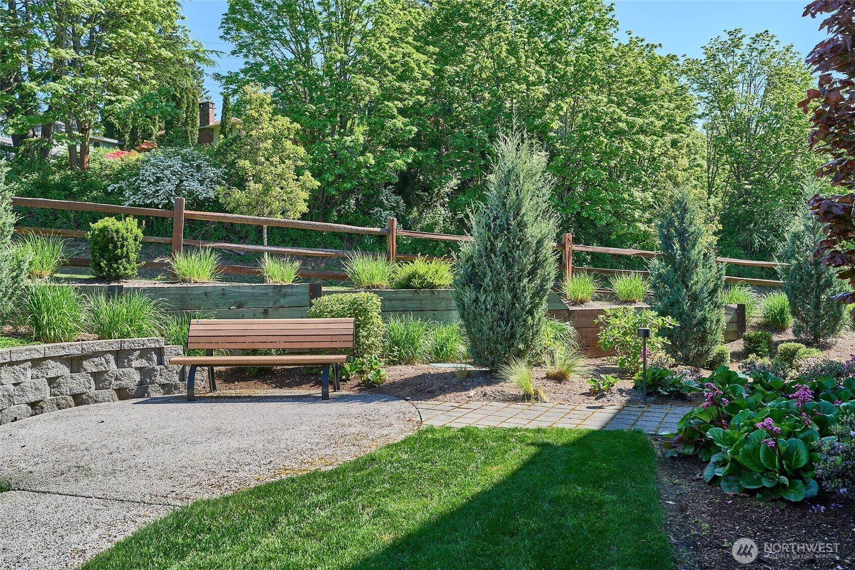 13146 83rd Lane South Seattle, WA 98178 - Photo 3 of 22 a garden view with a seating space