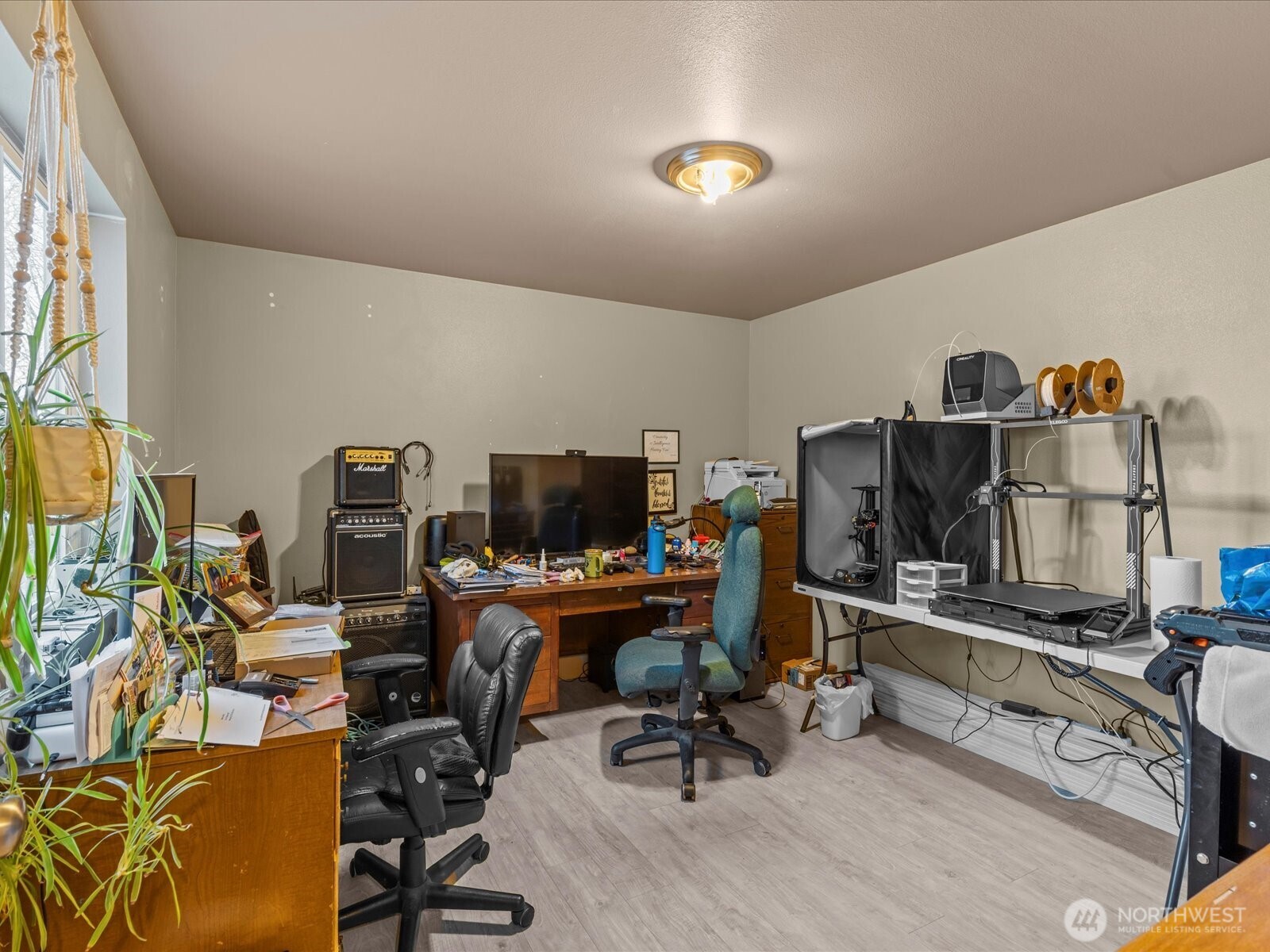 218-38 Bowen Road Mossyrock, WA 98564 - Photo 14 of 40 a view of a workspace with furniture and a window