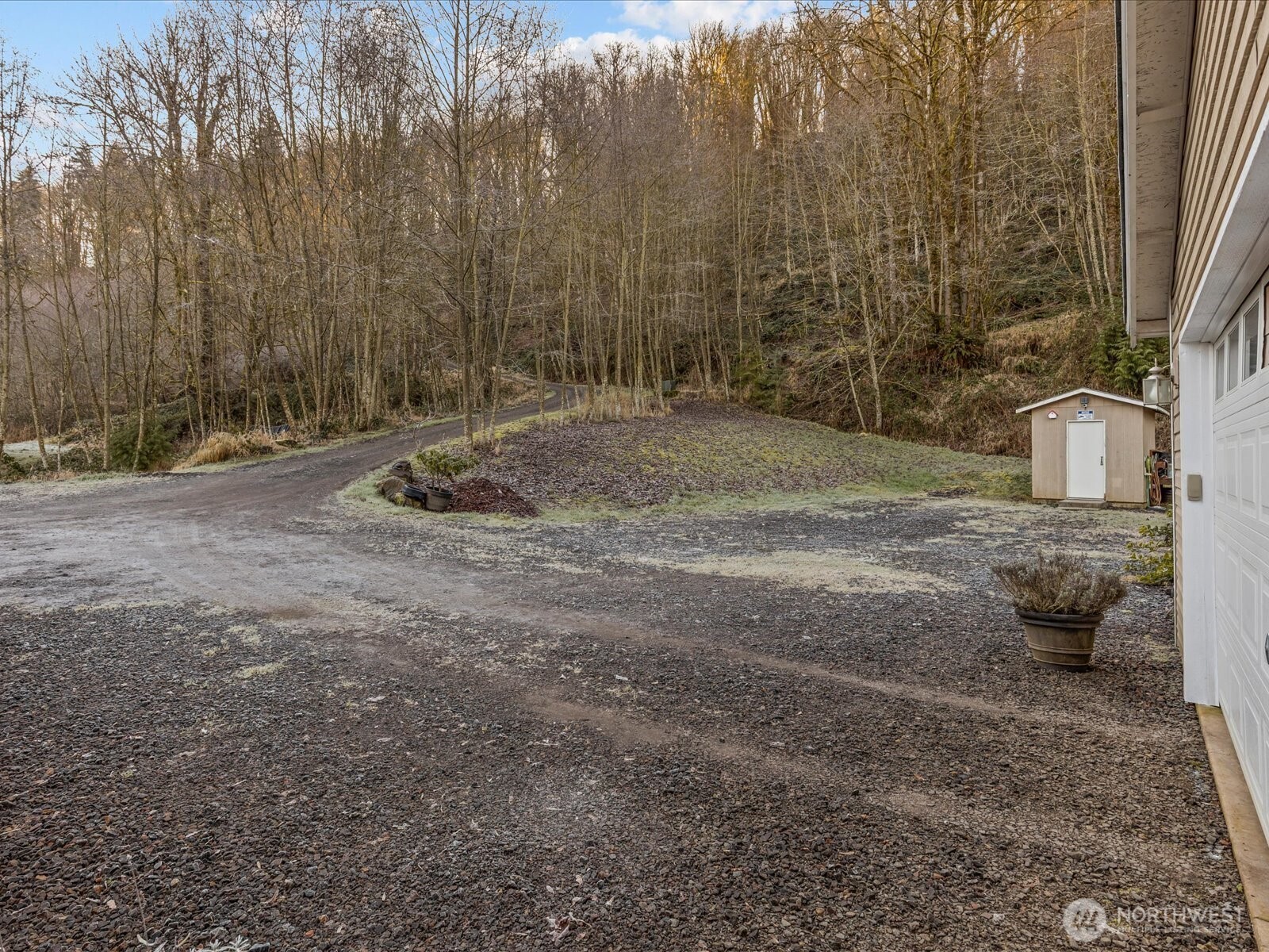 218-38 Bowen Road Mossyrock, WA 98564 - Photo 30 of 40 a view of a backyard with large trees