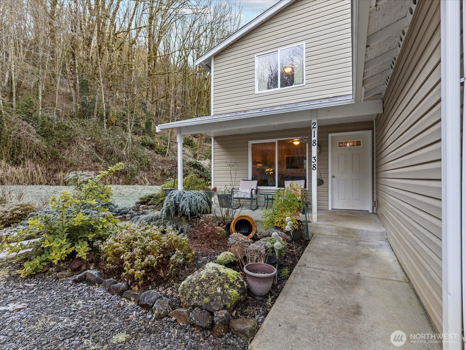 218-38 Bowen Road Mossyrock, WA 98564 - Photo 40 of 40 a view of a house with backyard and garden