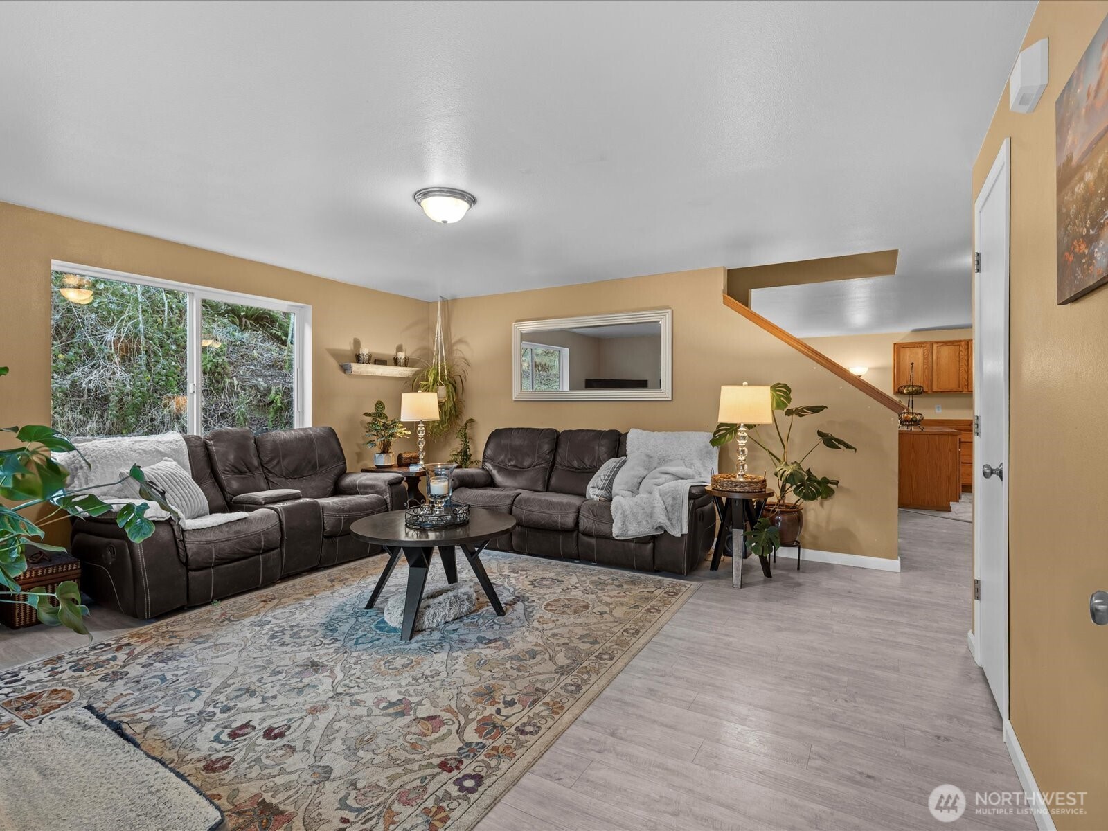 218-38 Bowen Road Mossyrock, WA 98564 - Photo 5 of 40 a living room with furniture and a large window