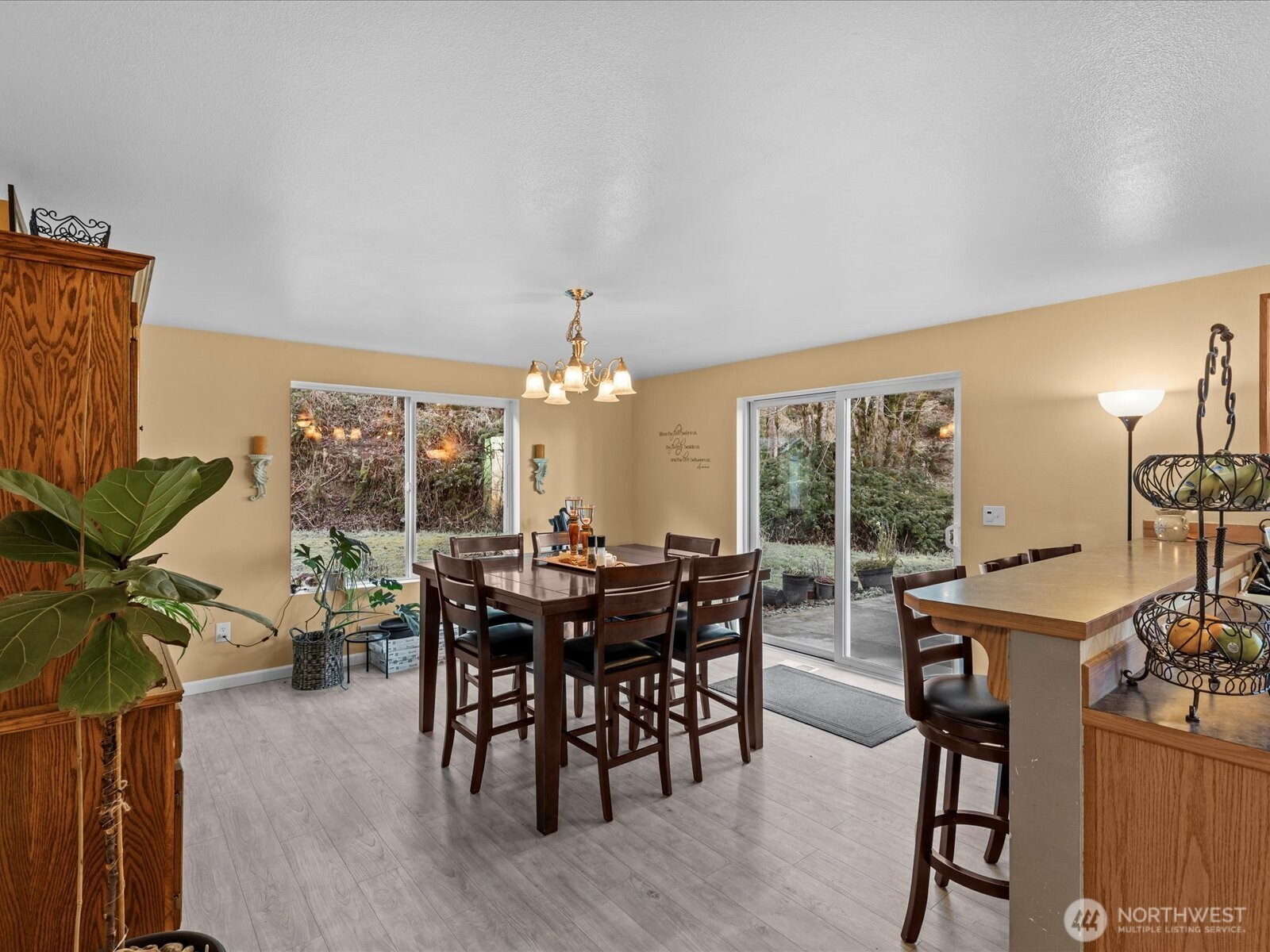 218-38 Bowen Road Mossyrock, WA 98564 - Photo 10 of 40 a view of a dining room with furniture window and outside view