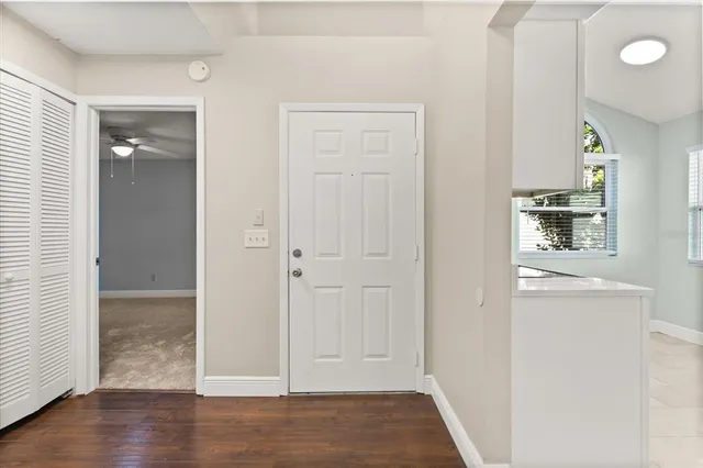 wooden floor in an empty room