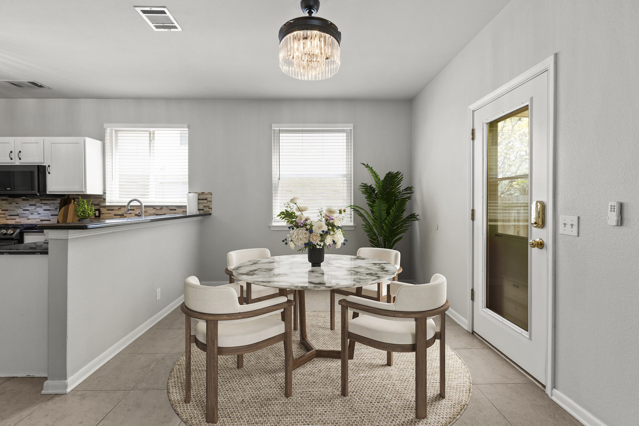 1100 Vanderbilt Circle Pflugerville, TX 78660 - Photo 12 of 39 a dining room with furniture and window