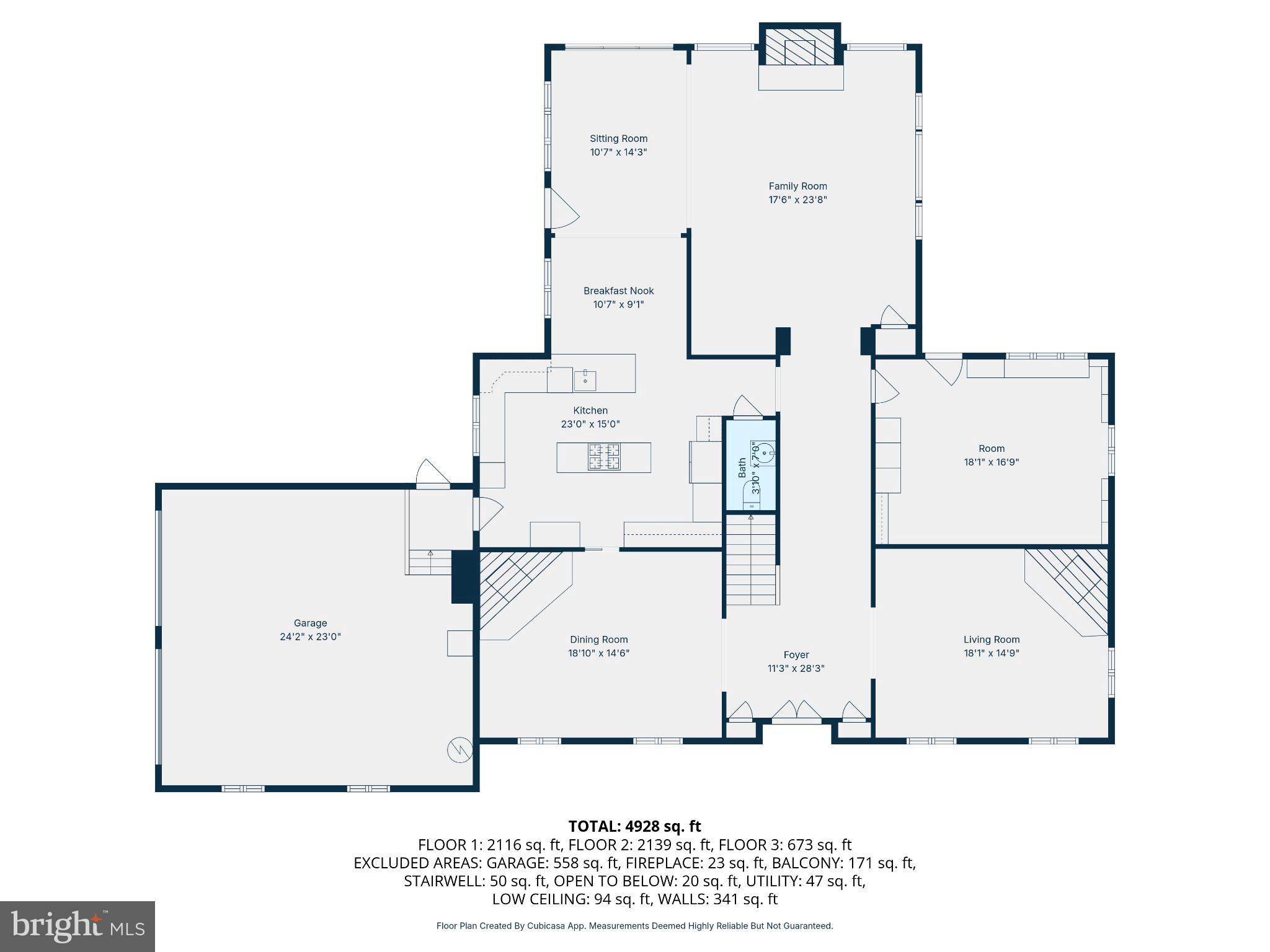712 Riverside Pines Court Salisbury, MD 21801 - Photo 69 of 94 1st level schematic