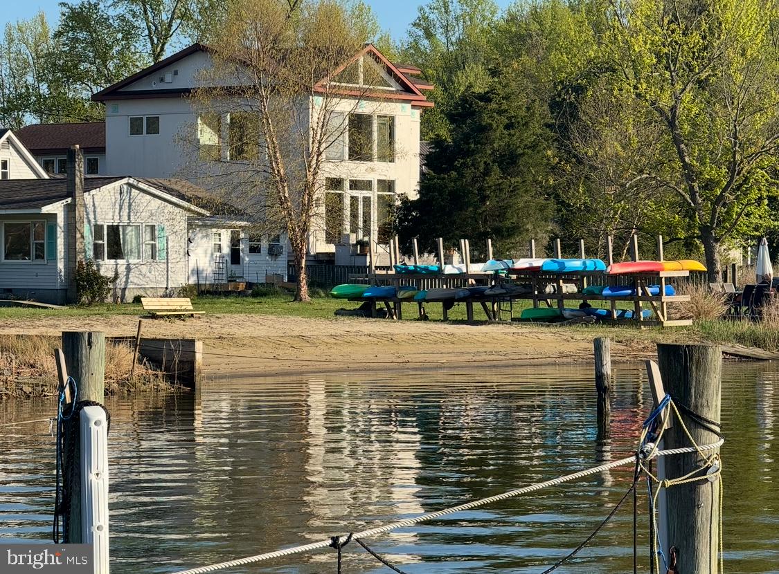 3325 Cedar Drive Edgewater, MD 21037 - Photo 6 of 19 Kayak Rack at community swim area