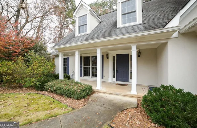 front view of a house