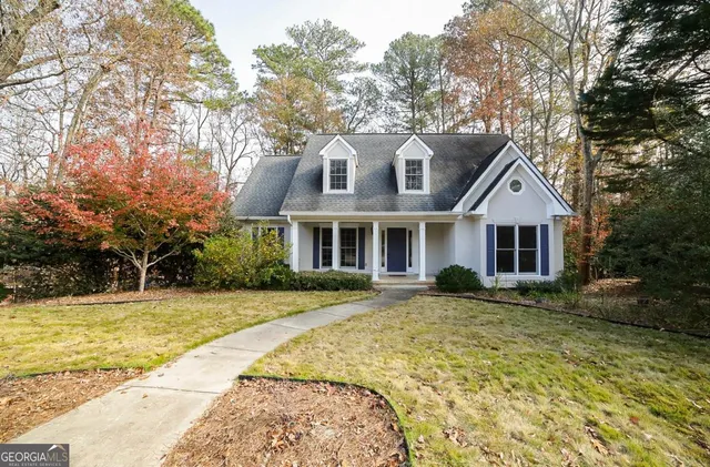 a view of street with tall buildings