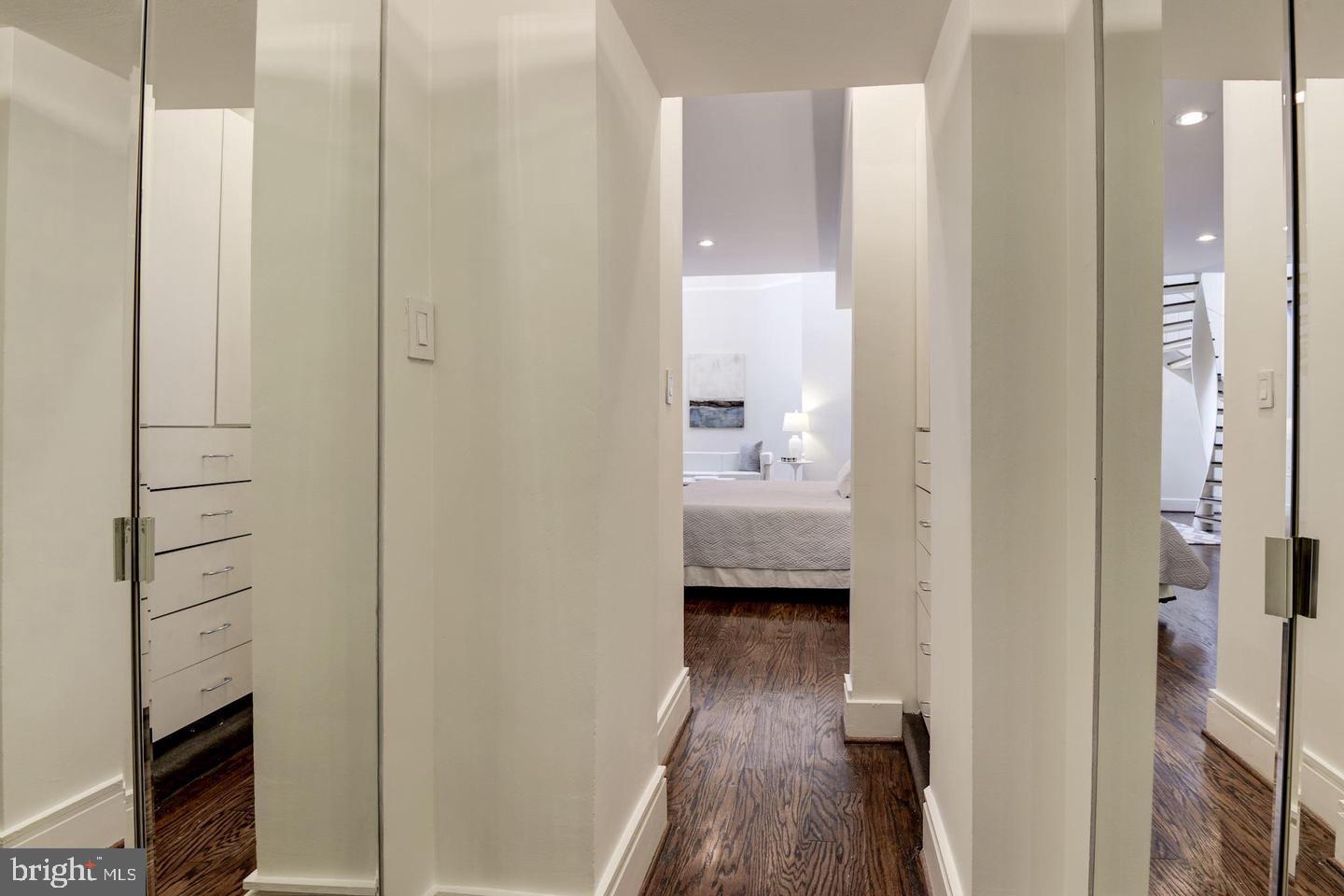 1715 15th Street Northwest, Unit 5 Washington, DC 20009 - Photo 19 of 34 a bathroom with a sink and a mirror