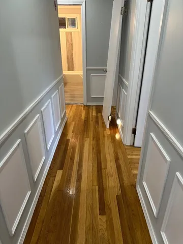 a view of wooden floor