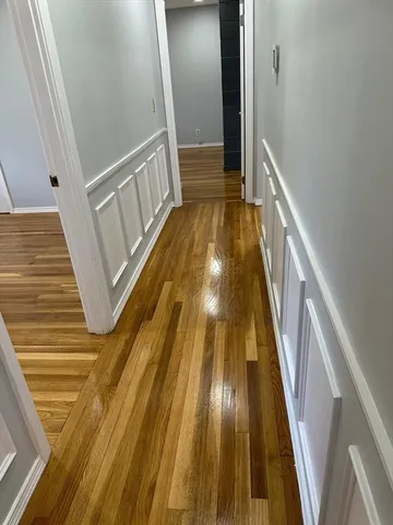 a view of wooden floor