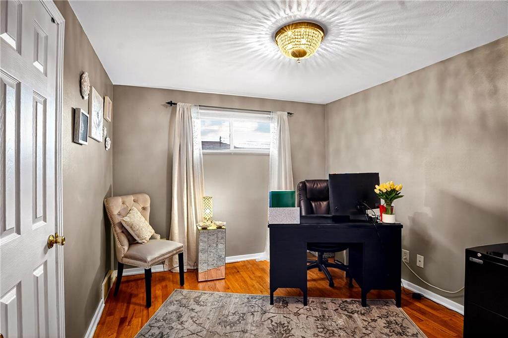 104 Thorncrest Drive McKees Rocks, PA 15136 - Photo 15 of 34 a view of a workspace with furniture and a window