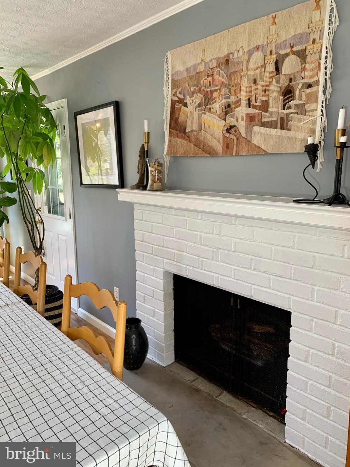 1920 Kimberly Road Silver Spring, MD 20903 - Photo 14 of 31 Dining Room Fireplace