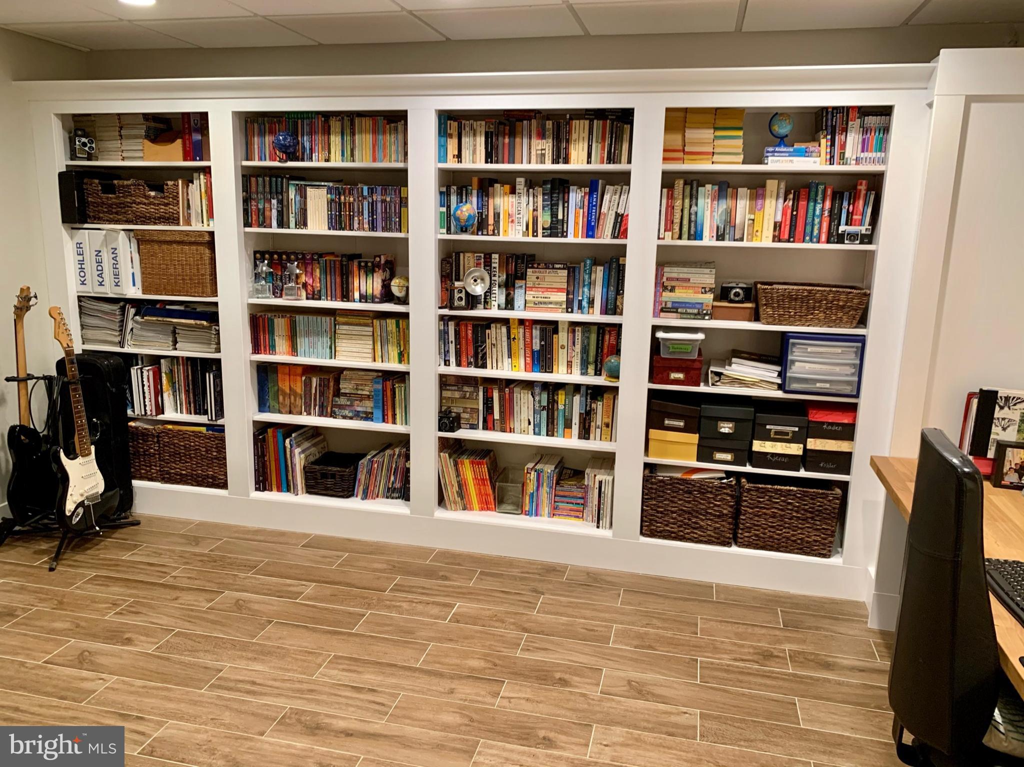 1920 Kimberly Road Silver Spring, MD 20903 - Photo 29 of 31 Basement Office Built-In