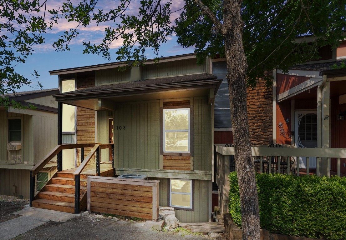 103 Comanche Drive Point Venture, TX 78645 - Photo 2 of 38 front view of a house with a small yard