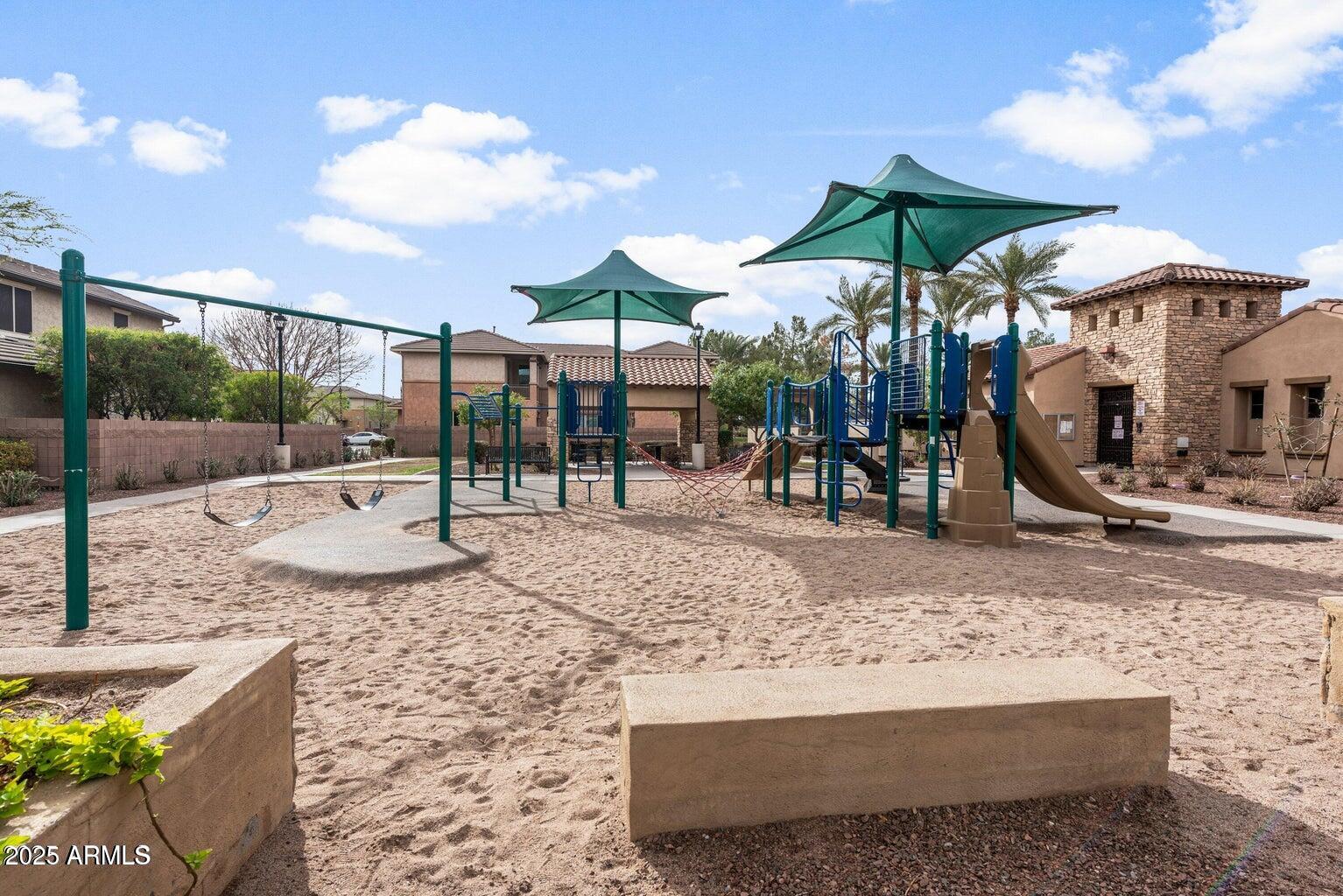 878 South Huish Drive, Unit LOT 105 Gilbert, AZ 85296 - Photo 42 of 51 a view of a volley ball court