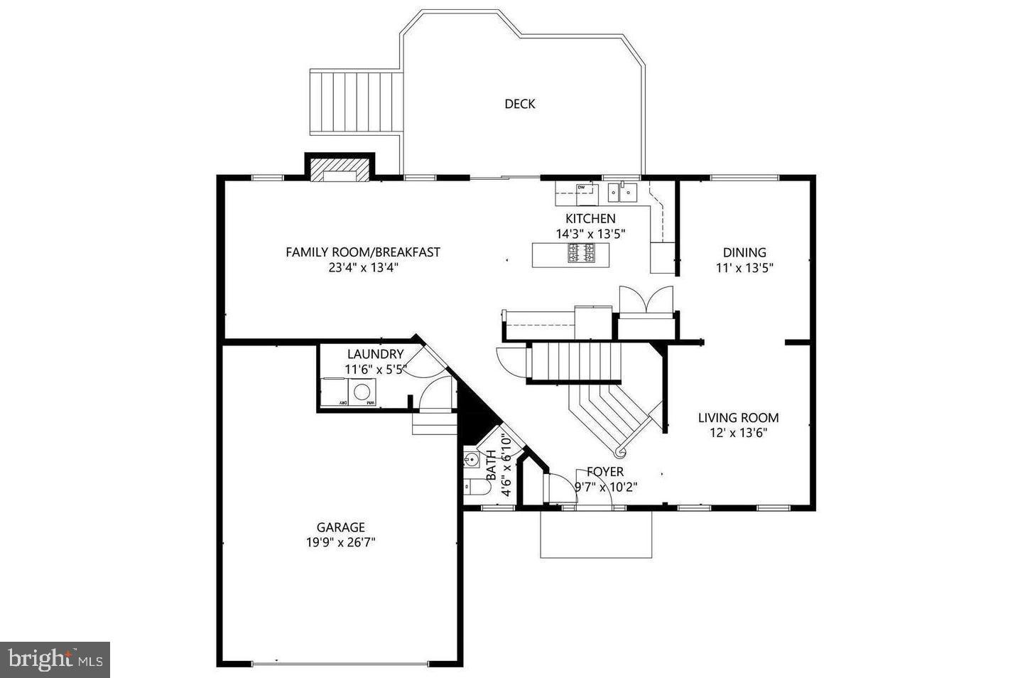 14412 Autumn Crest Road Boyds, MD 20841 - Photo 59 of 60 Main Level Floor Plan