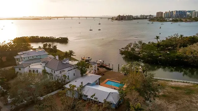 a view of a lake with a water view