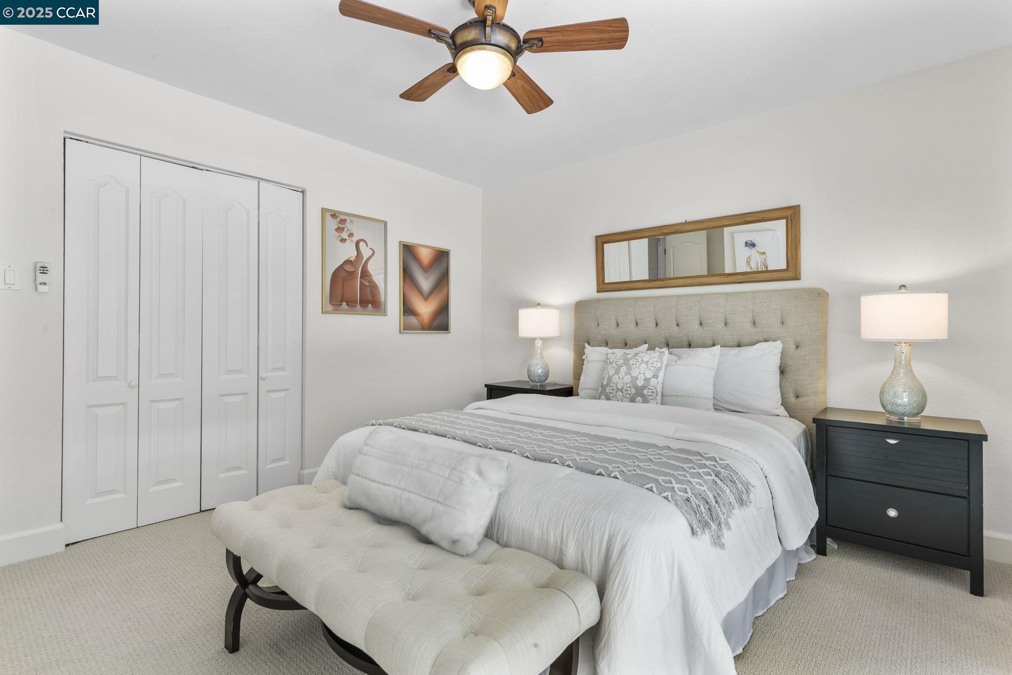 3249 Claudia Drive Concord, CA 94519 - Photo 19 of 34 a bedroom with a bed and window