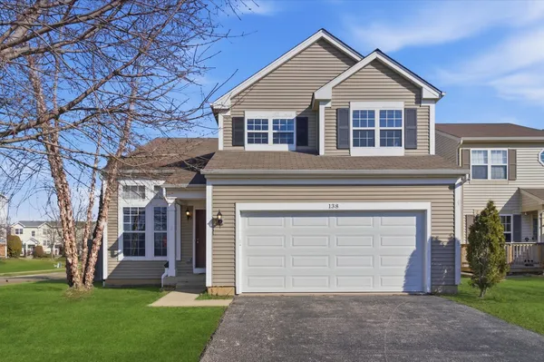 front view of house with a yard