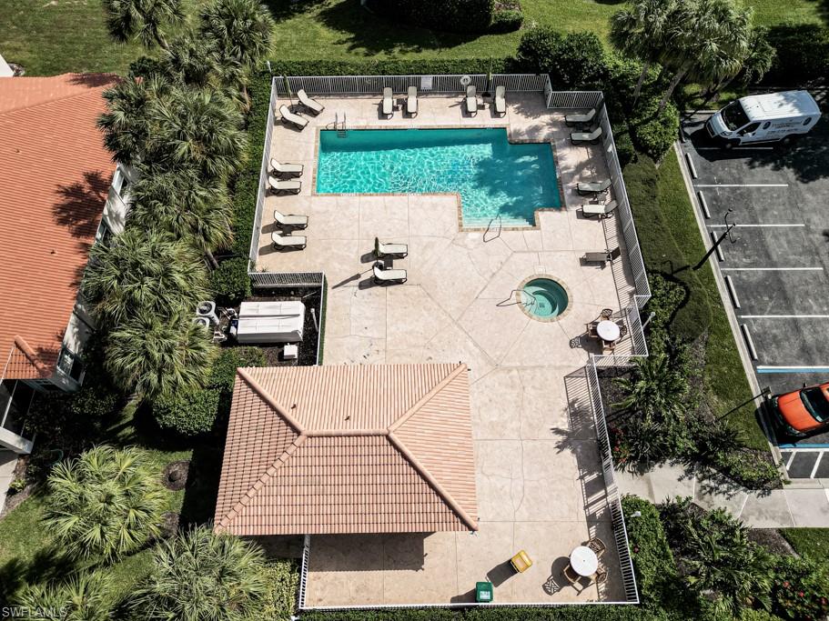 2029 Crestview Way, Unit 105 Naples, FL 34119 - Photo 43 of 50 Colonial Links Condo Pool and spa