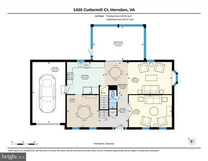 $825,000 | 1420 Cuttermill Court, Herndon, VA 20170