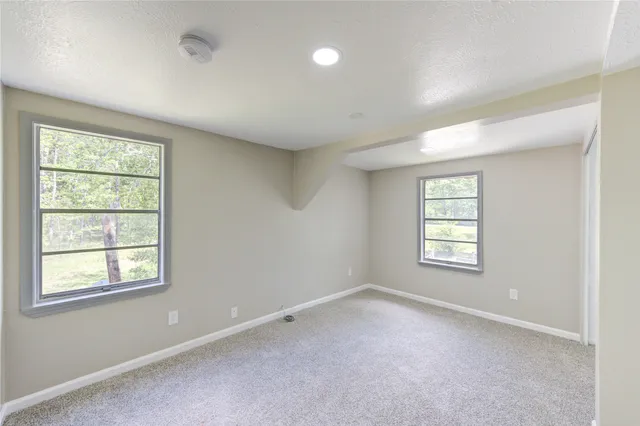 a view of empty room