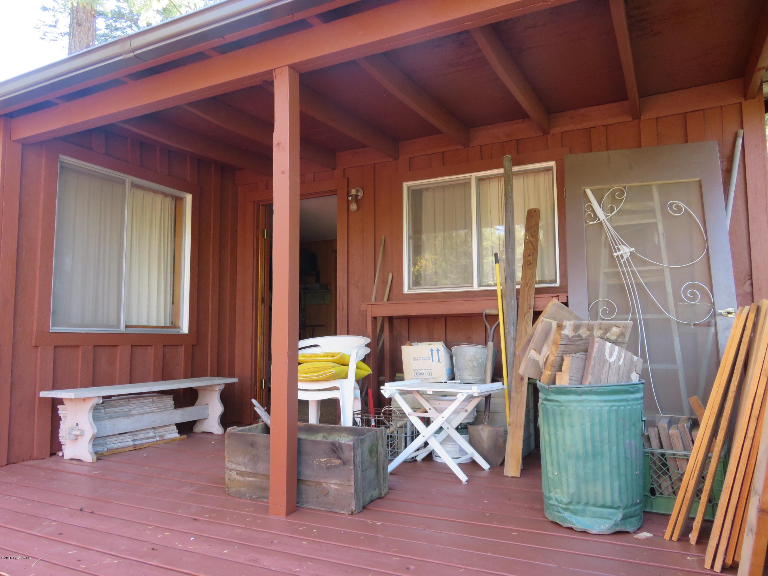 2930 Shelf Road Prescott, AZ 86303 - Photo 16 of 19 Covered Deck Area