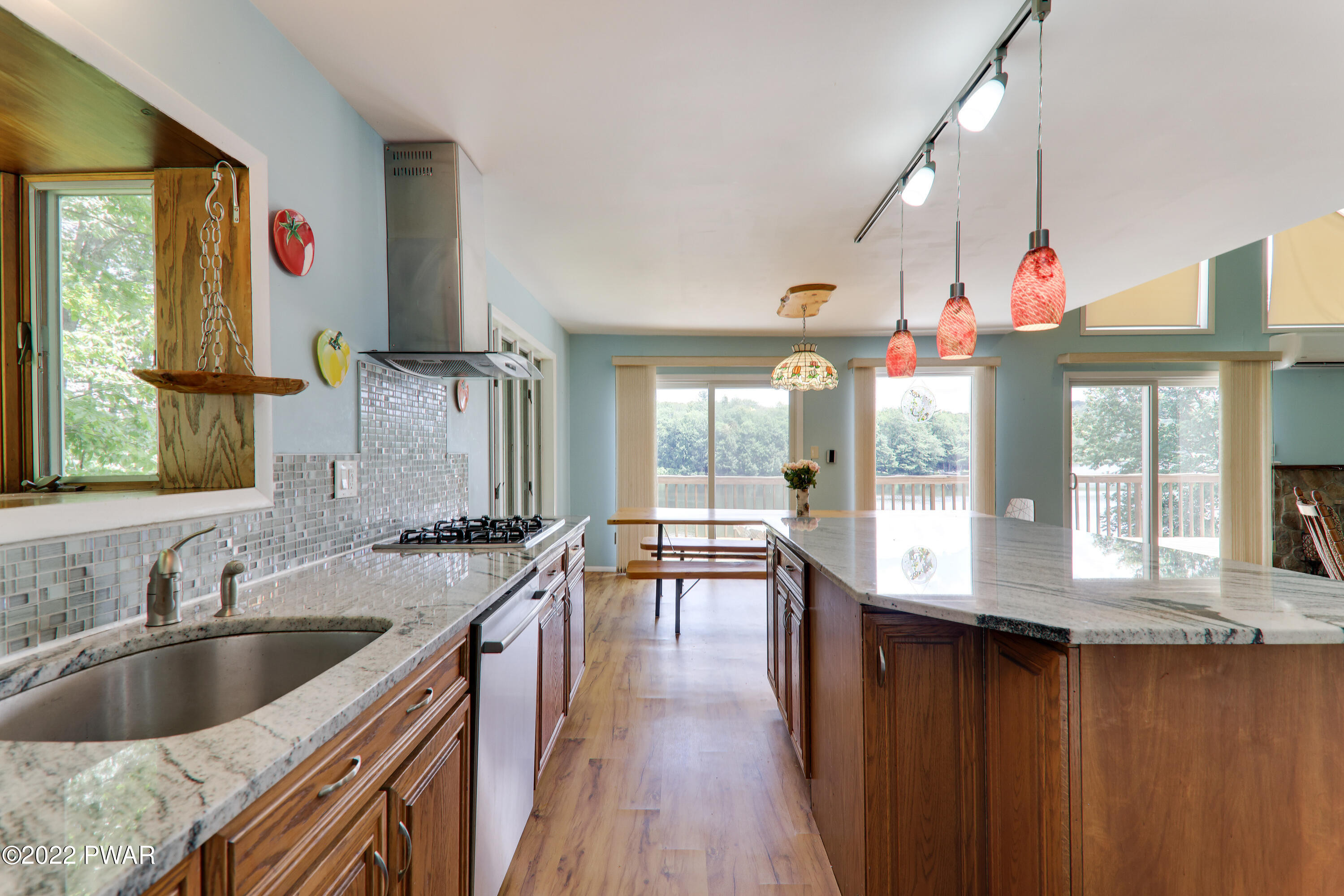 357 Lake Russell Road Newfoundland, PA 18445 - Photo 5 of 63 Updated Kitchen with Granite Countertops
