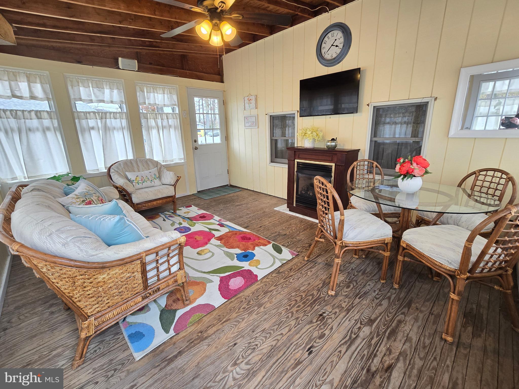 120 East Center Avenue Maple Shade, NJ 08052 - Photo 30 of 34 a living room with furniture and a flat screen tv
