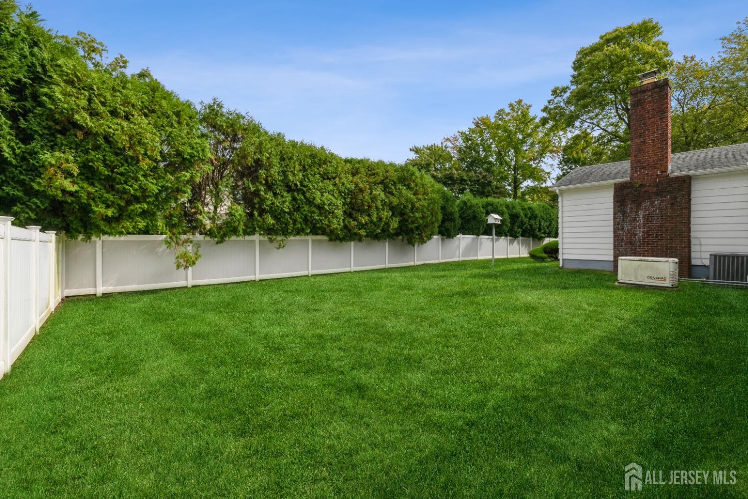 295 Dallas Road North Brunswick, NJ 08902 - Photo 32 of 40 a view of a backyard with a garden and plants