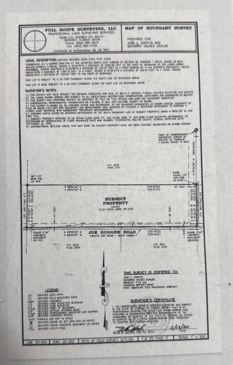 10-acres Joe Dugger Road Freeport, FL 32439 - Photo 3 of 3
