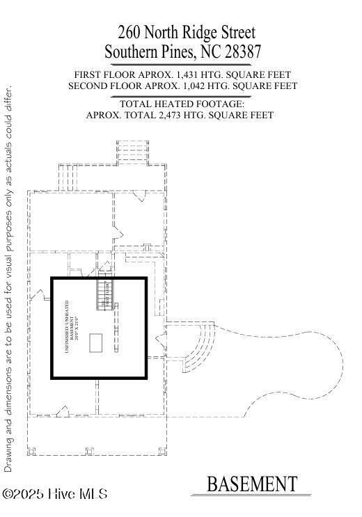 260 North Ridge Street Southern Pines, NC 28387 - Photo 31 of 47 Basement