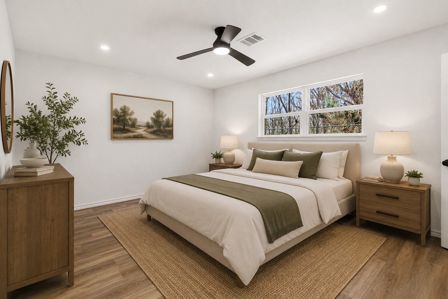 7338 Conley Street Houston, TX 77021 - Photo 16 of 36 Virtually Staged Primary Room