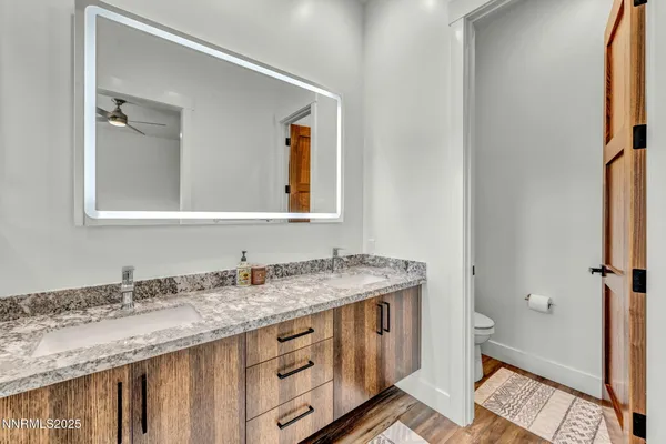 a view of a street with a building in the background