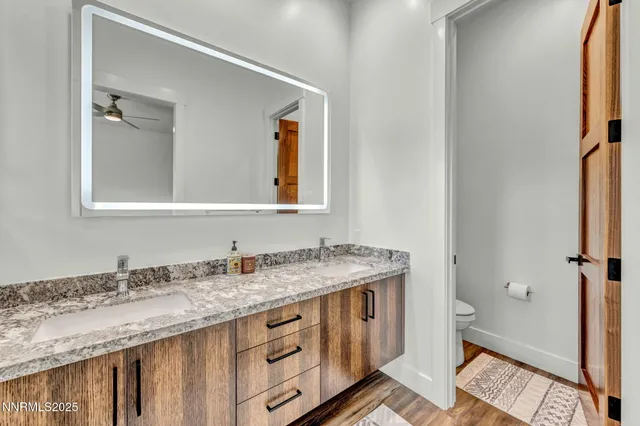 a view of a street with a building in the background