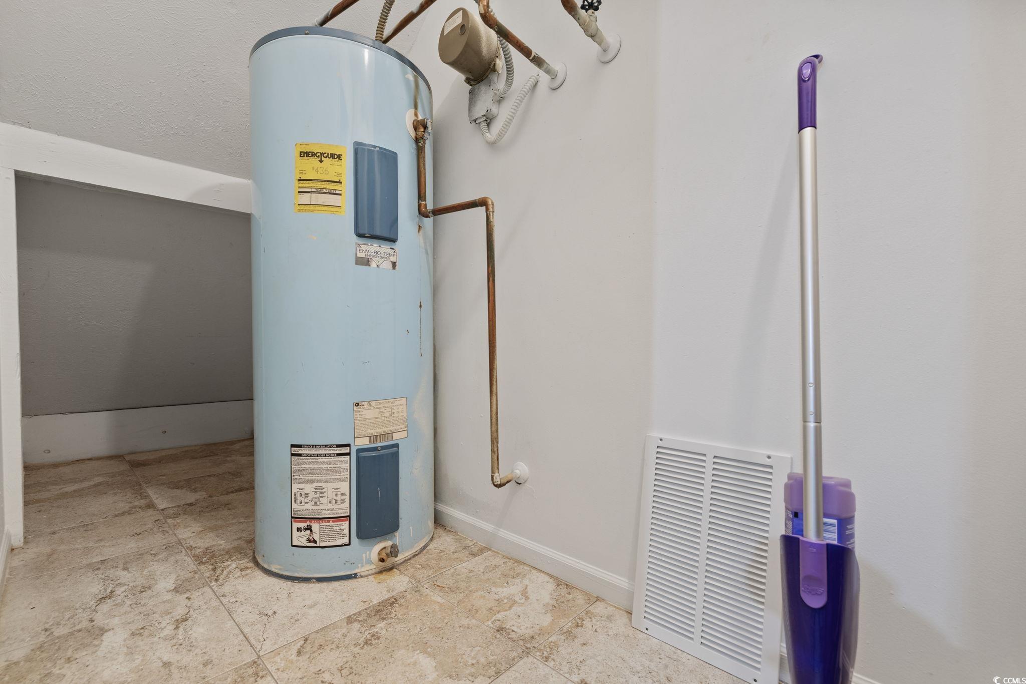 801 Burcale Road, Unit I1 Myrtle Beach, SC 29579 - Photo 18 of 27 Utilities with electric water heater